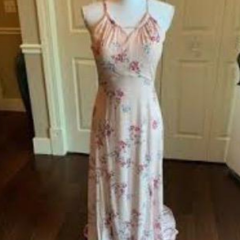 Candie's maxi summer spring dress medium